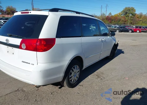 2008 Toyota Sienna Ce from USA, damaged, VIN 5TDZK23C58S222674